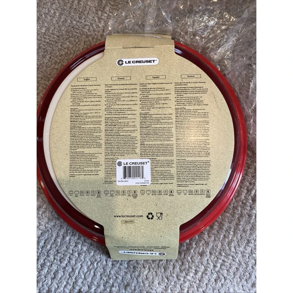 Le Creuset Stoneware Heritage Caribbean 10 1/4
